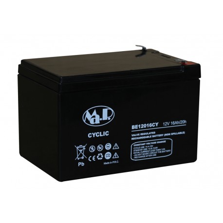 Batteria 12v 16Ah ciclica